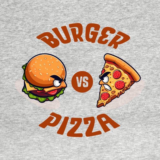 Burger vs Pizza - The Ultimate Showdown by TeeHeeFun